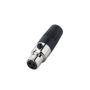 Mini cannon 3 poli femmina BESPECO XLR3FXS