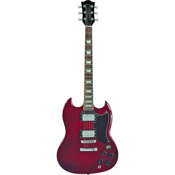 Chitarra elettrica EKO DV-10 TRASPARENT RED 05130300